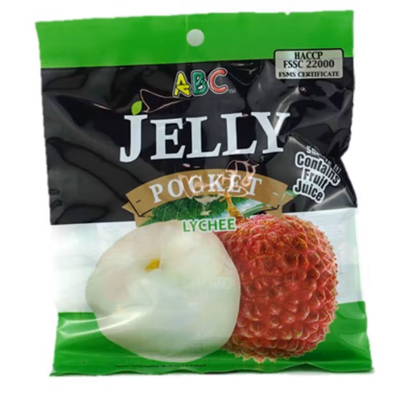 ABC Jelly Pouch Lychee 120g