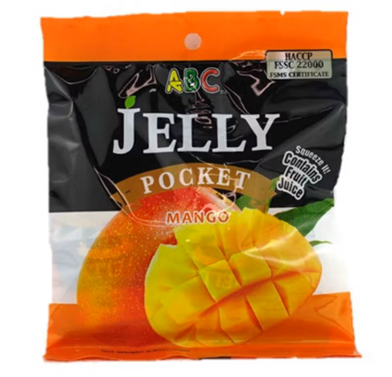 ABC Jelly Pocket Mango 120g