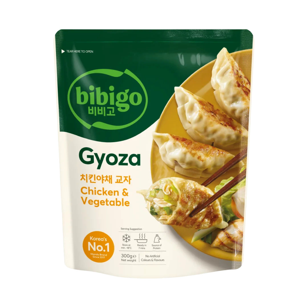 Bibigo Gyoza Chicken and Vegetable Flavour Halal