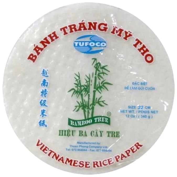 Bamboo Tree Rice Paper 22cm Circular