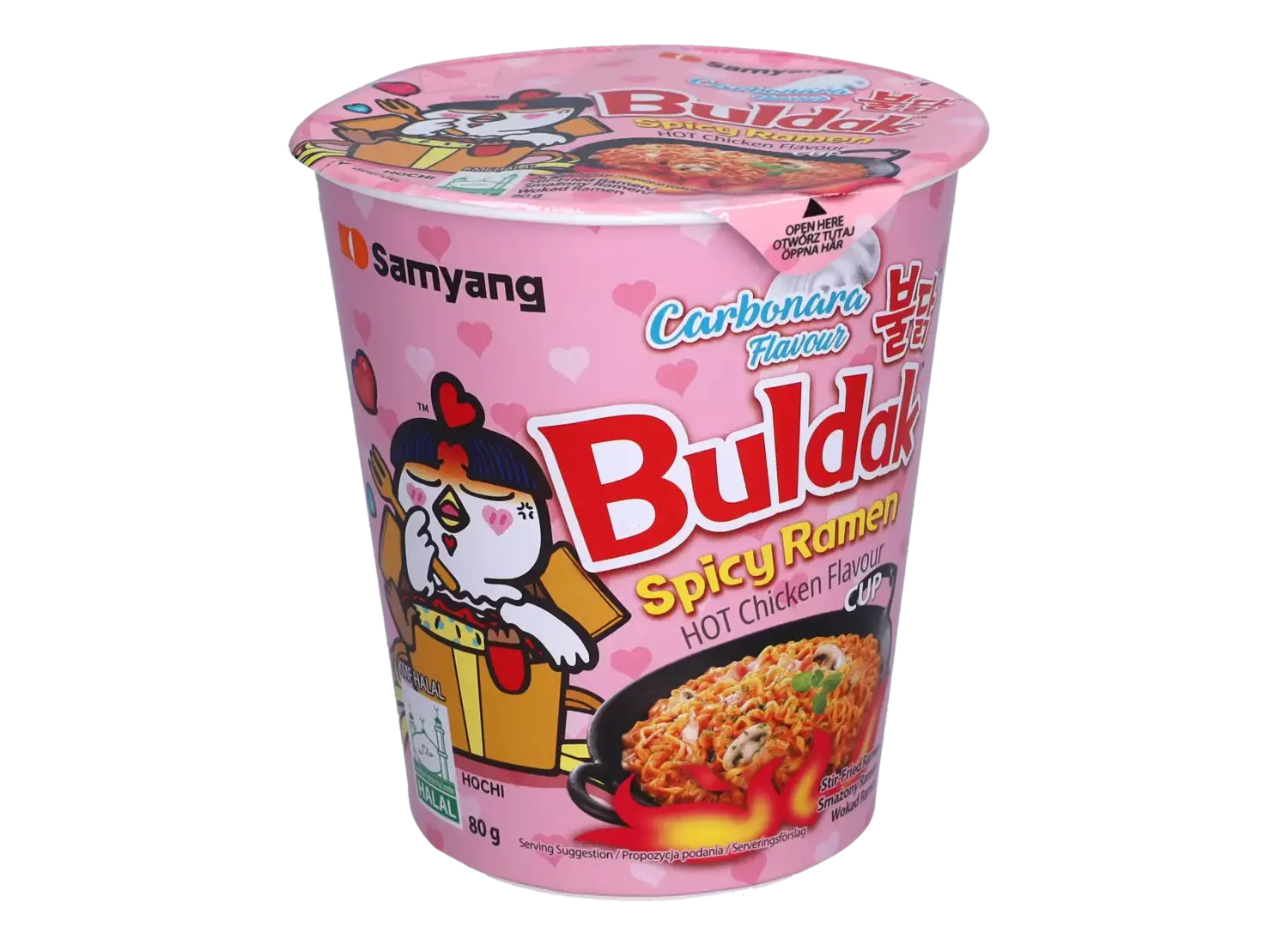 Samyang Buldak Carbo Chicken Hot Cup Ramen