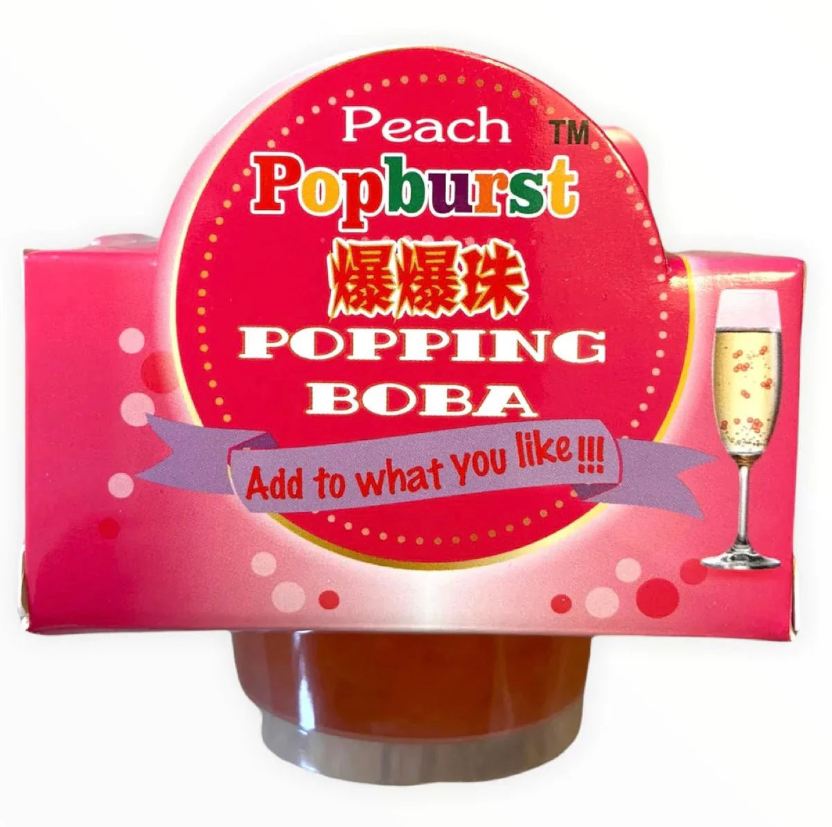 YJW Popping Boba Peach
