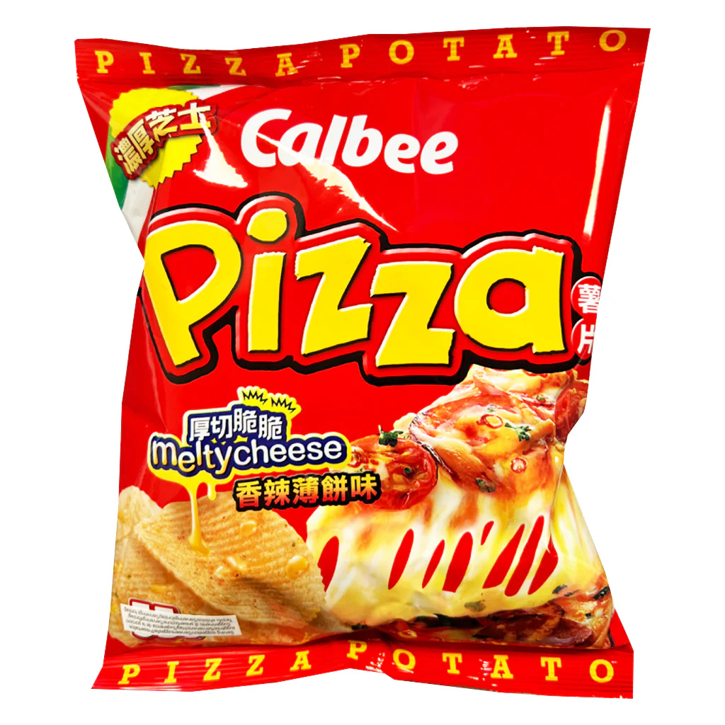 Calbee Spicy Pizza Chips