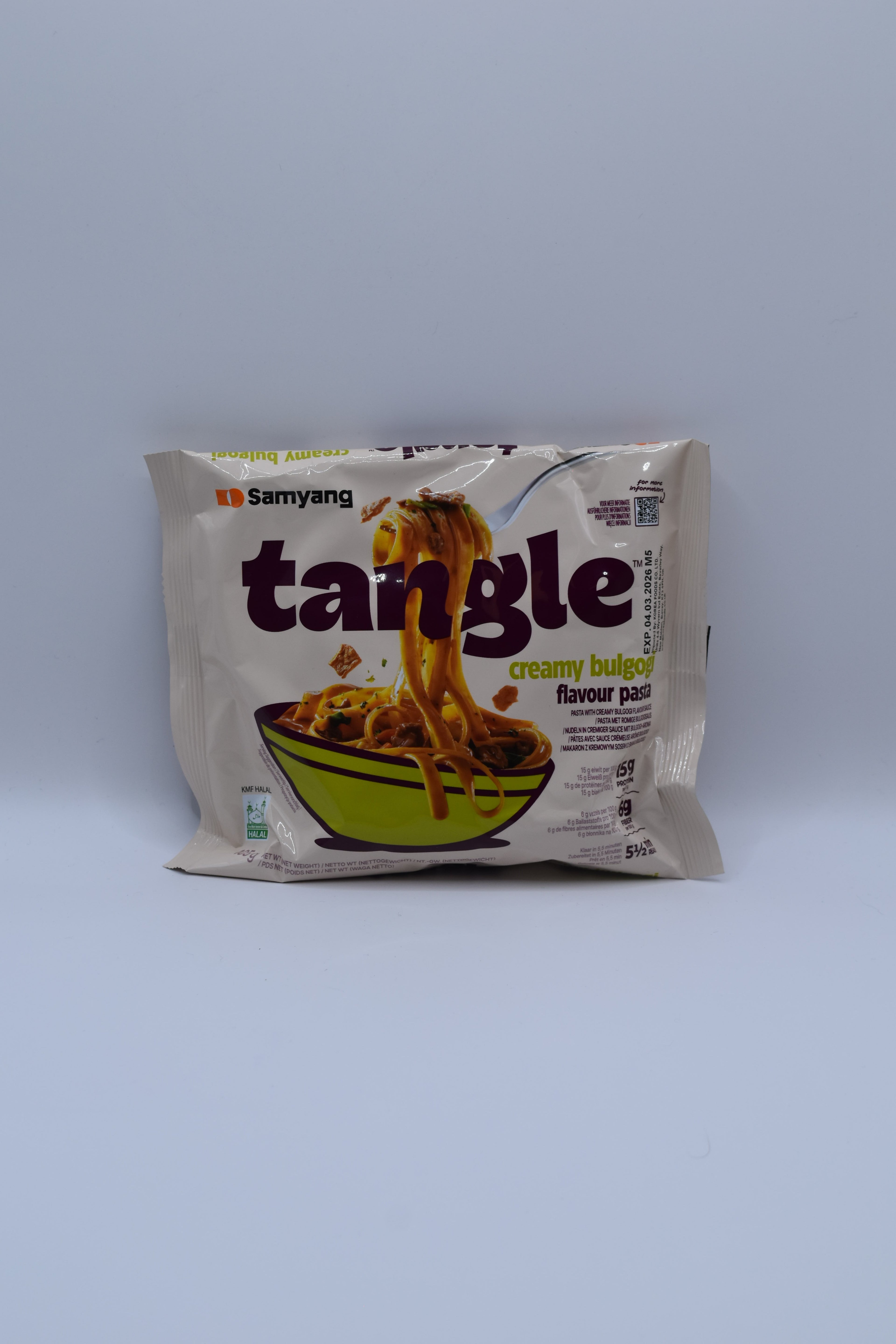 Samyang Tangle Creamy Bulgogi Flavour Pasta Single