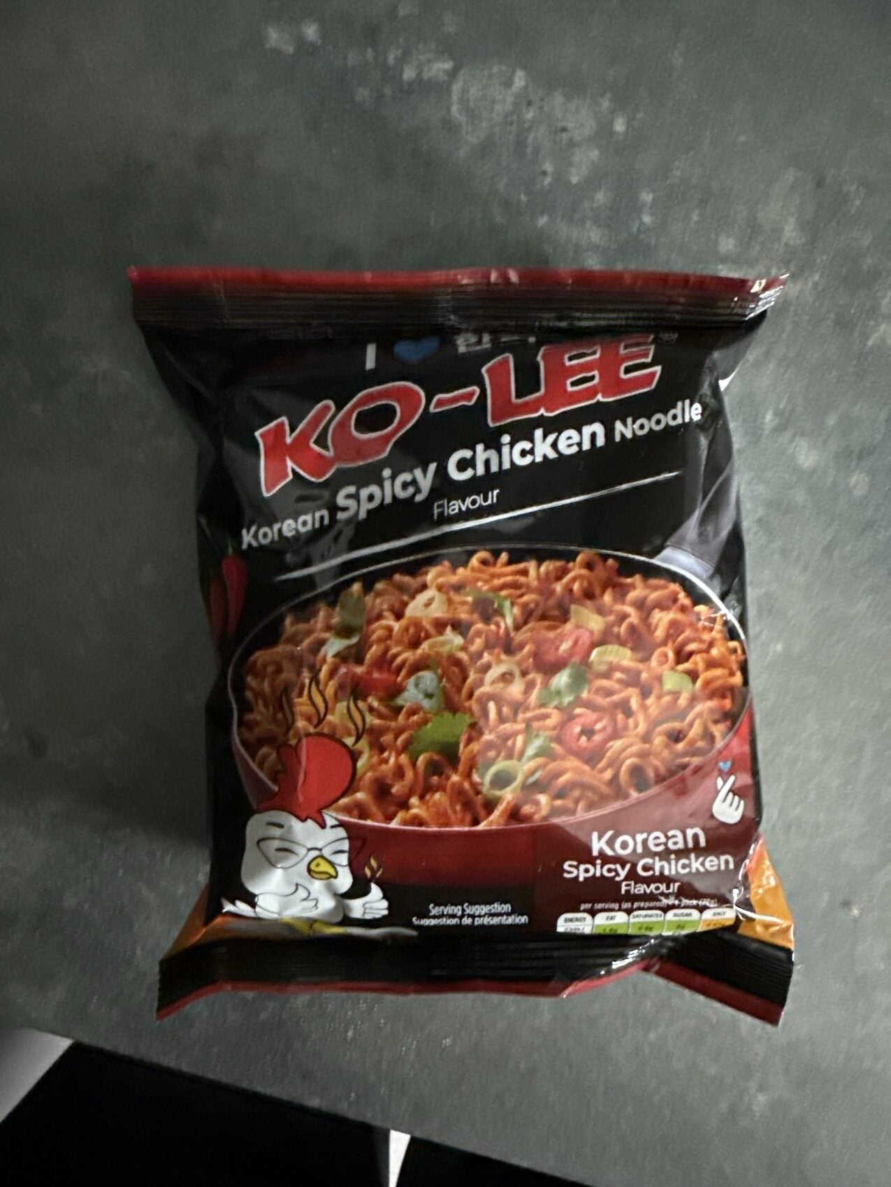 Ko-Lee Korean Spicy Chicken Flavour Noodle