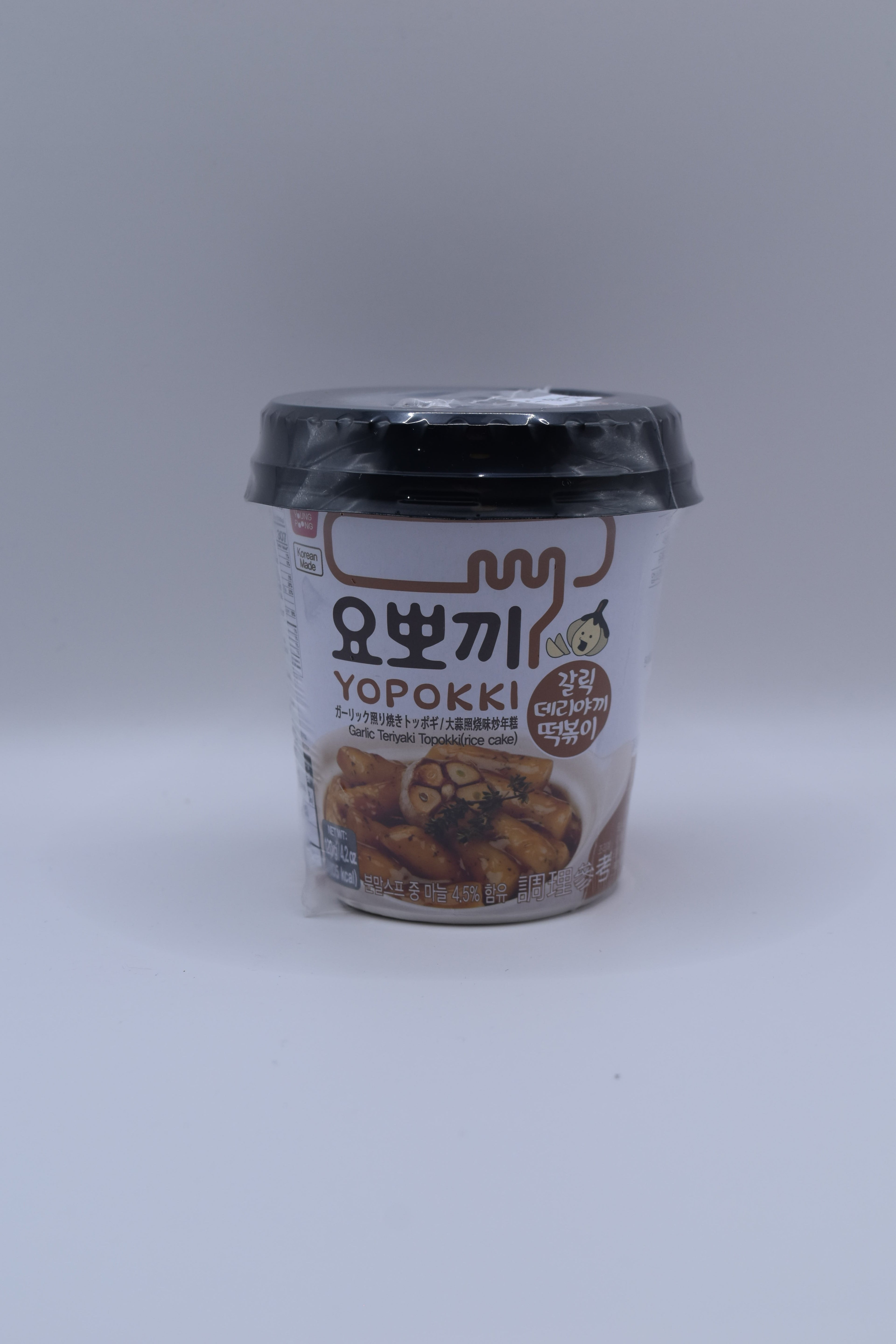 Yopokki Garlic Teriyaki Topokki Cup