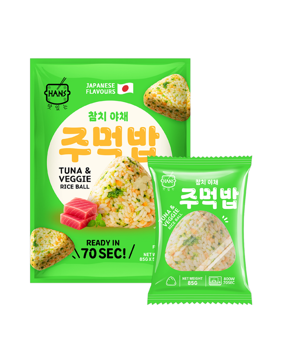 Hanss Tuna & Veggie Rice Ball
