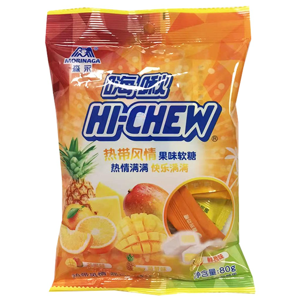 Morinaga Hi-Chew Mango, Pineapple and Apple Flavour