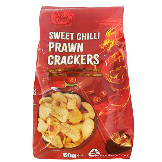 Thai Dragon Sweet Chilli Prawn Crackers 60g