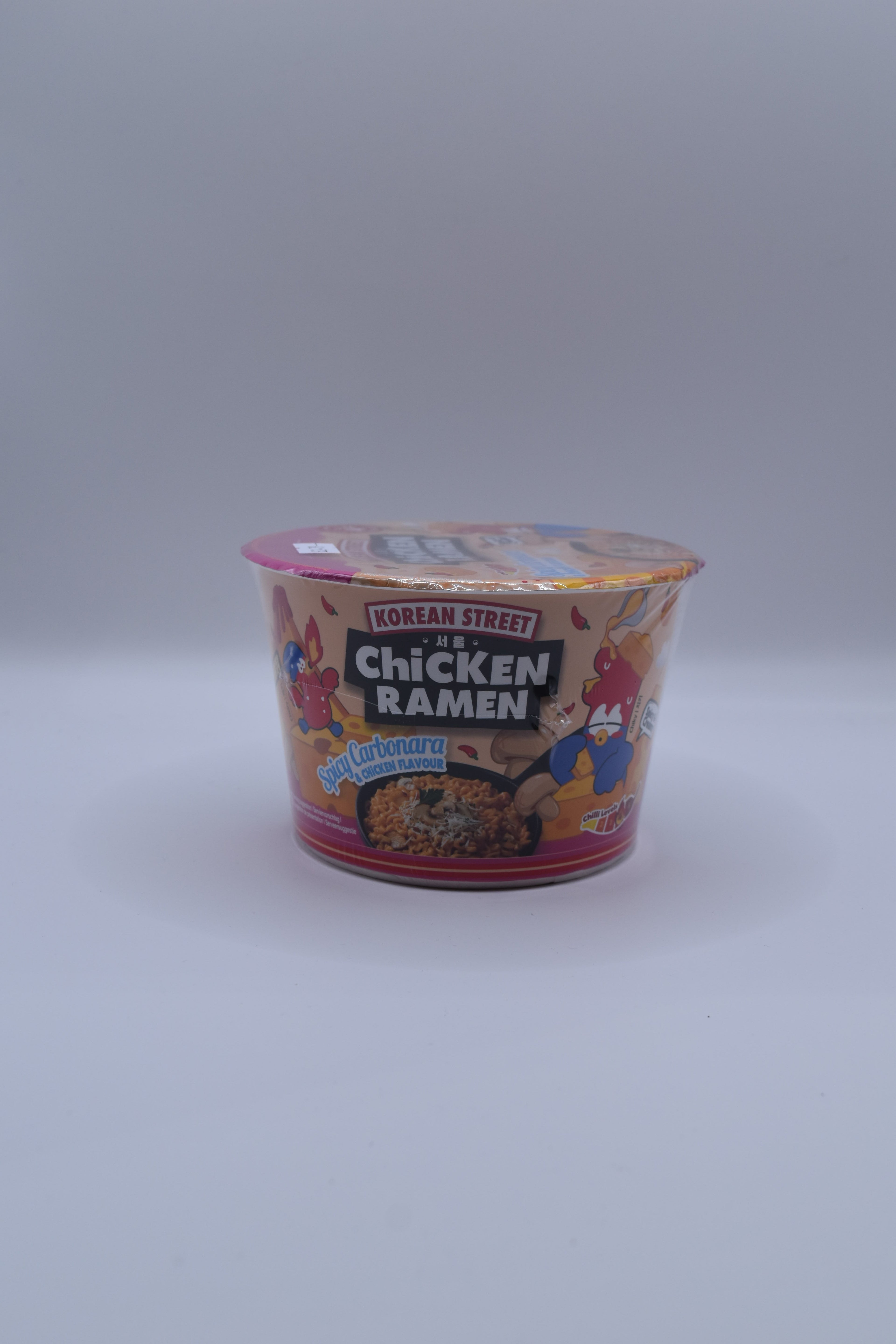 Korean Street Chicken Ramen Spicy Carbonara Bowl
