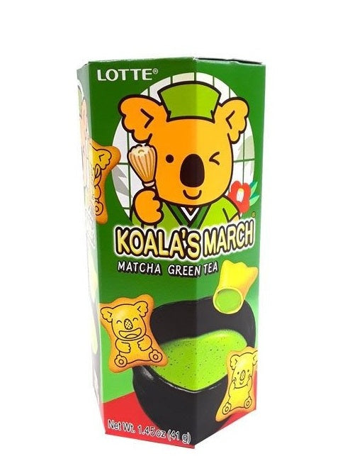 Lotte Koala Matcha Biscuit