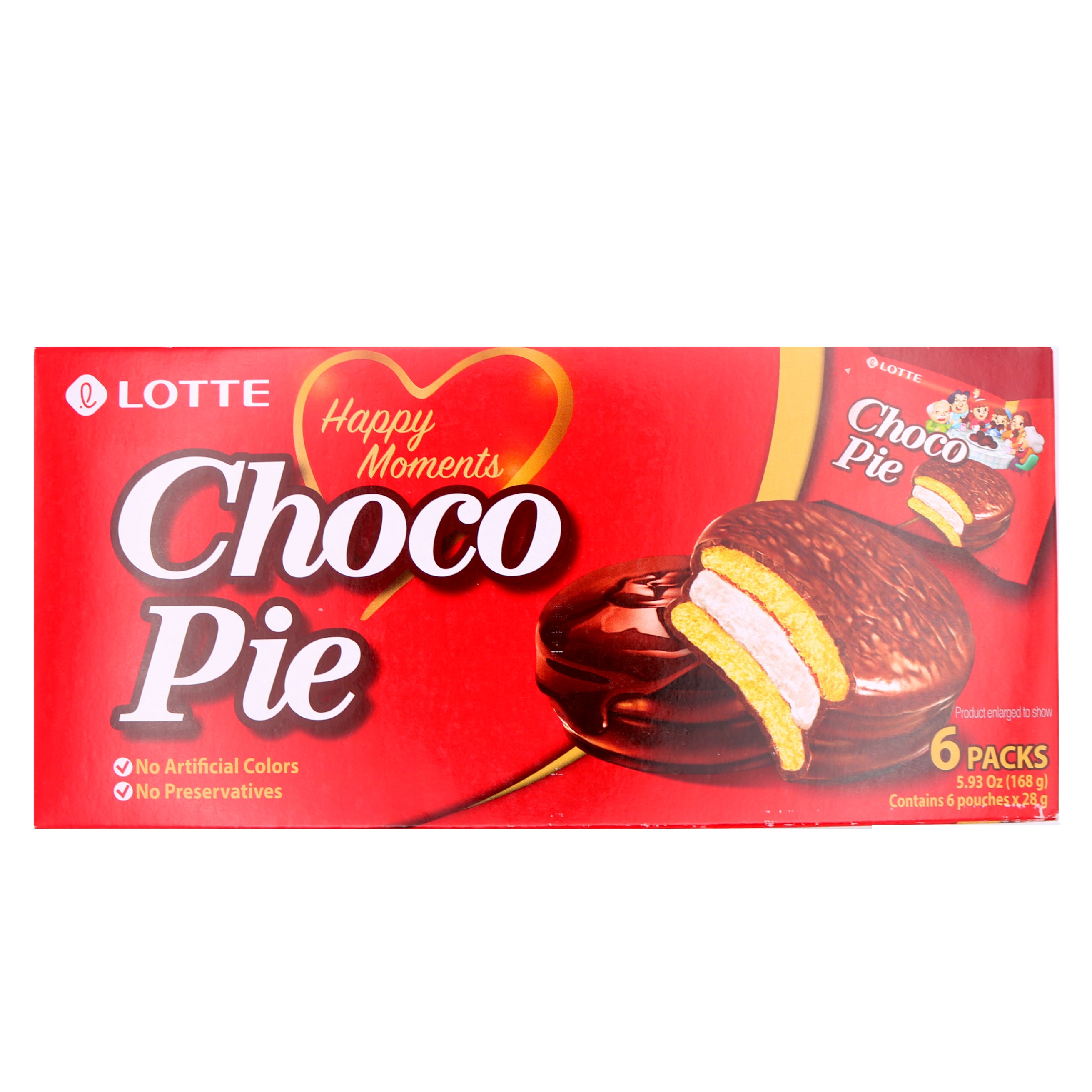 Lotte Choco Pie 6 Packs