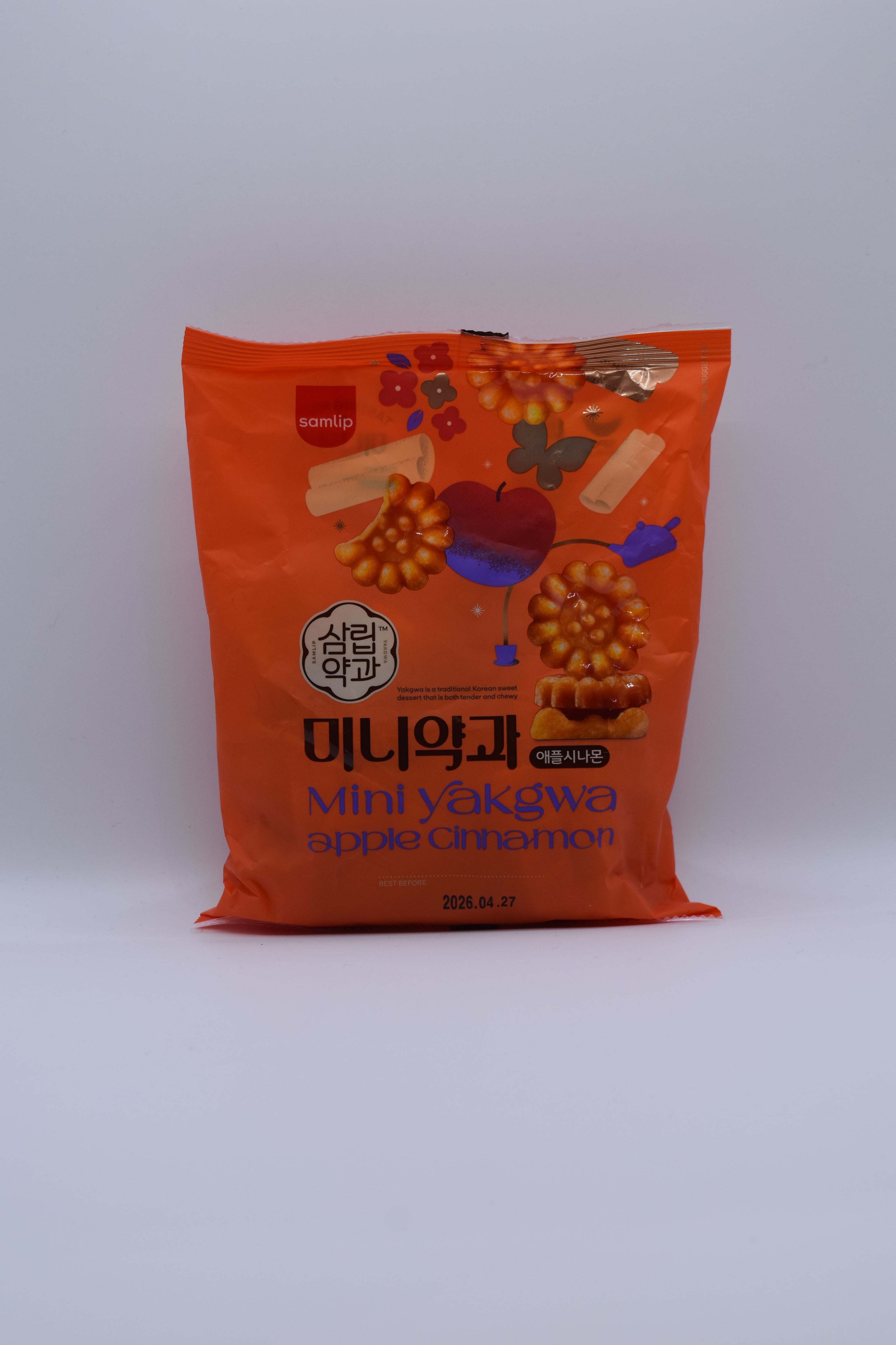 Samlip Mini Yakgwa Cookies (Apple Cinnamon)
