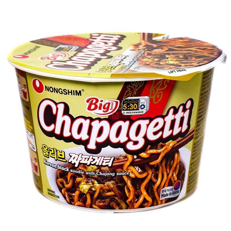 Nongshim Big Bowl Noodle Chapagetti Chajangmyun 114g