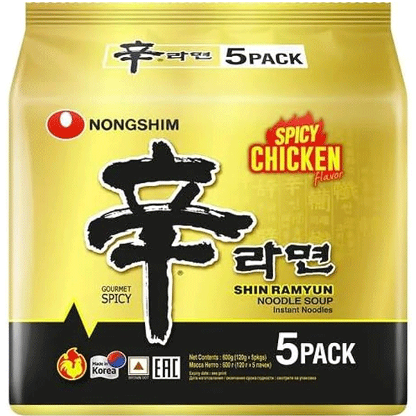 Nongshim Shin Ramyun Spicy Chicken Family Pack
