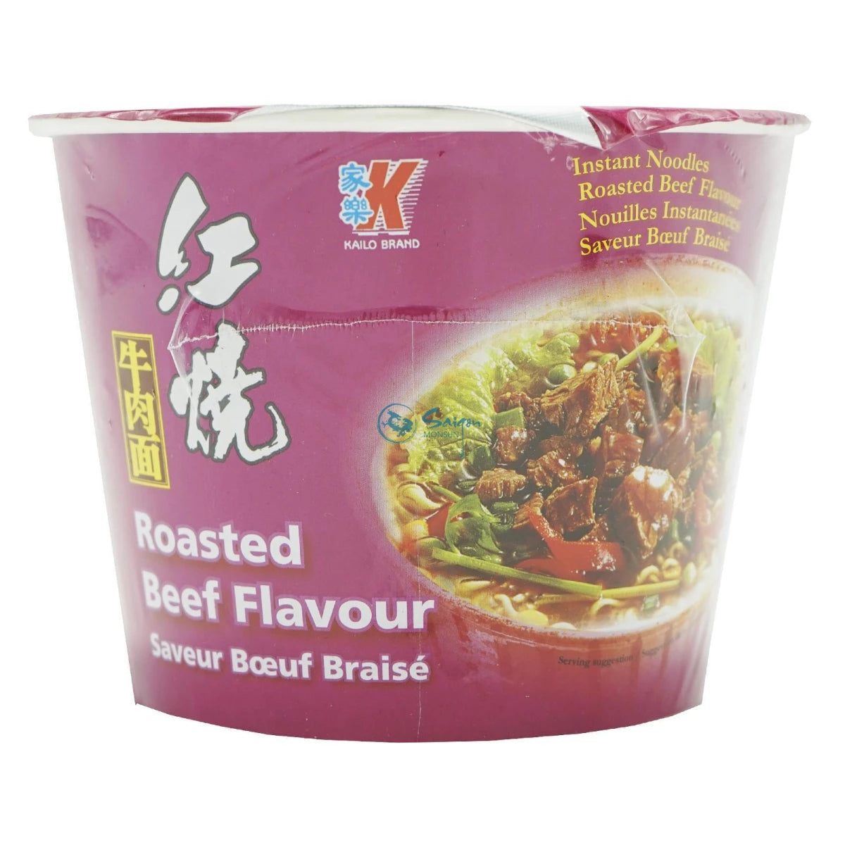 Kailo Roasted Beef Bucket Noodles