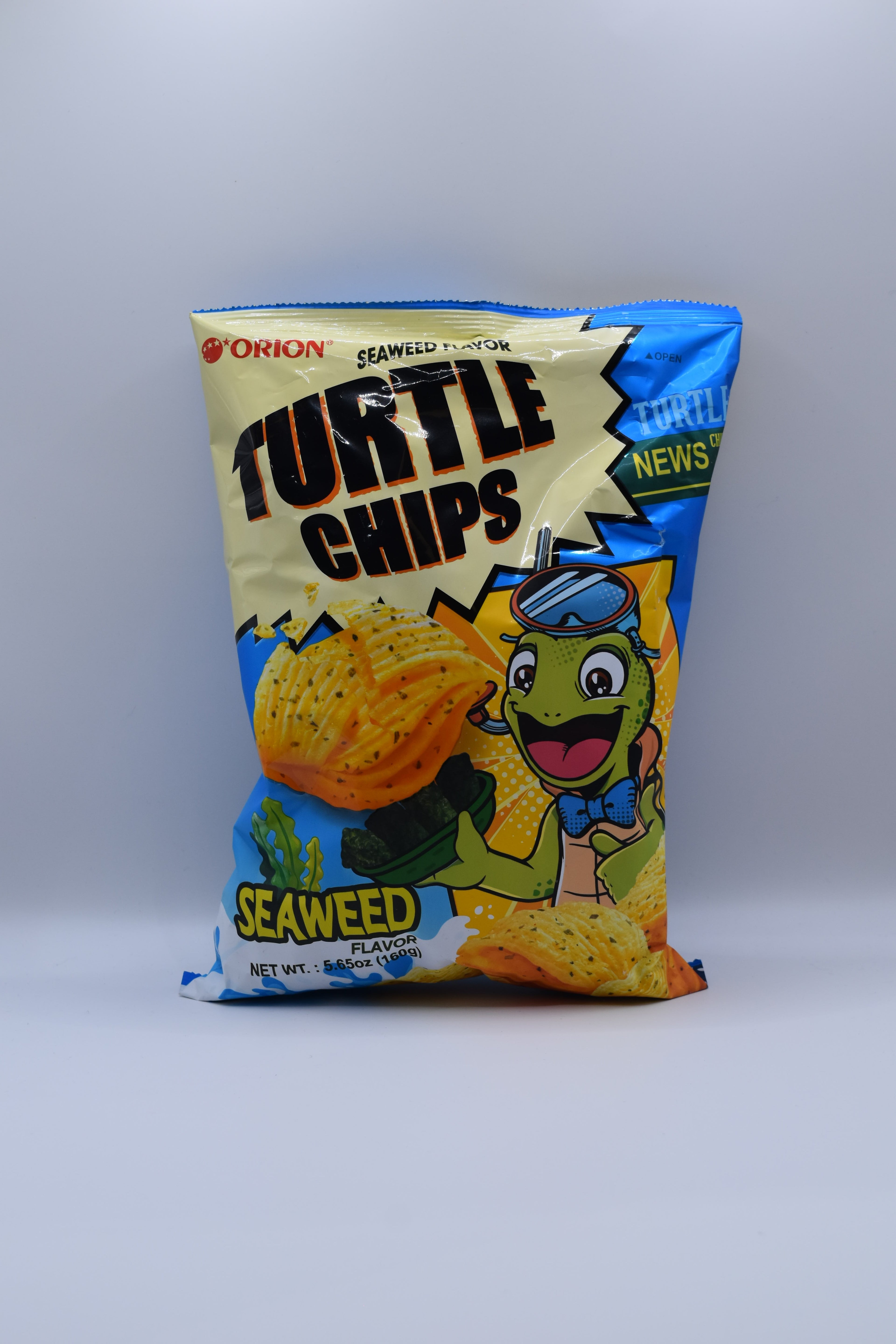 Orion Turtle Chips Seaweed Flavour