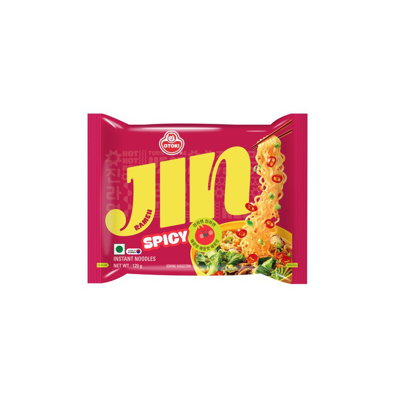 Ottogi Jin Ramyun(Spicy) 120g