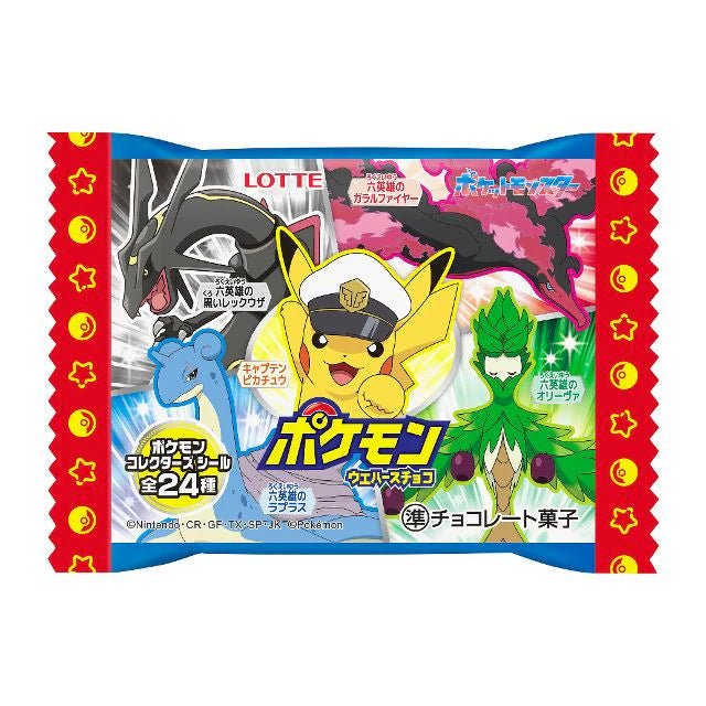 Lotte Pokemon Chocolate Wafer
