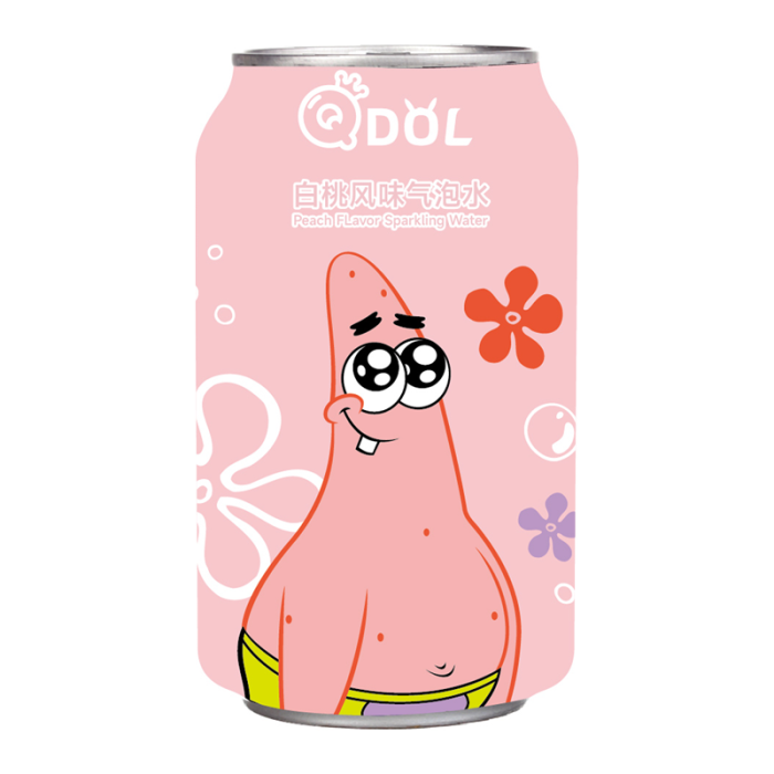 QDOL Spongebob Peach Can