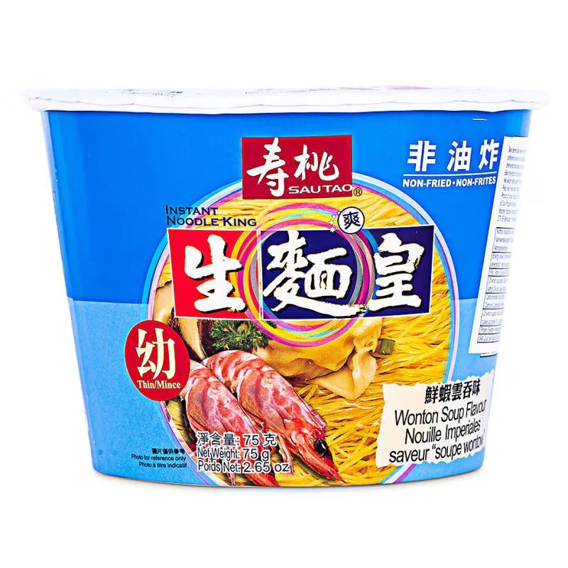 Sau Tao Noodle King Thin Bowl (Wonton Soup Flavour)