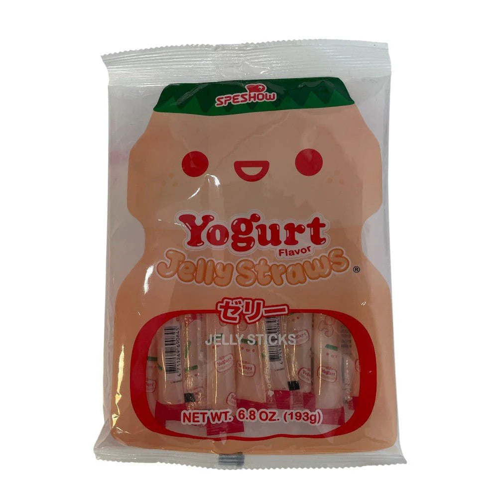 Speshow Yogurt Flavour Jelly Straws 193g