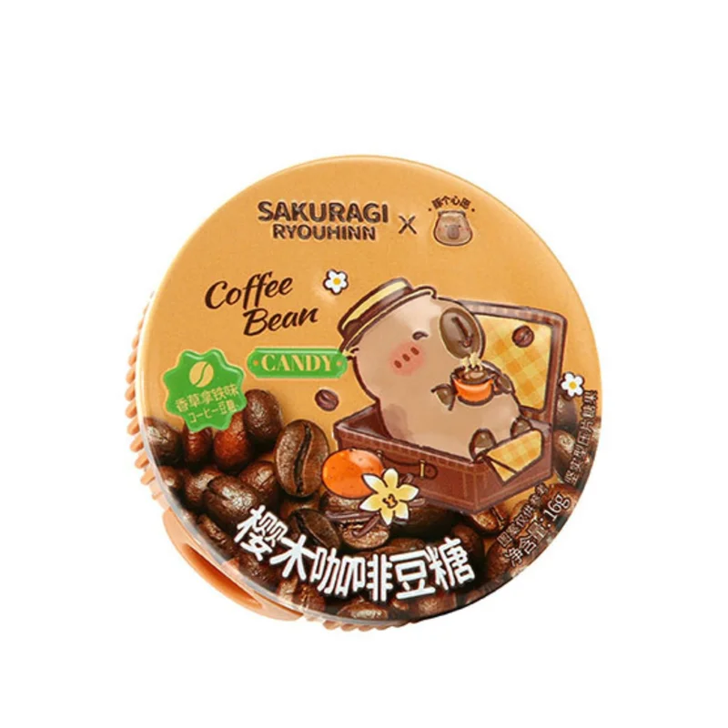 Sakuragi Ryouhinn Vanilla Latte Coffee Bean Candy 16g