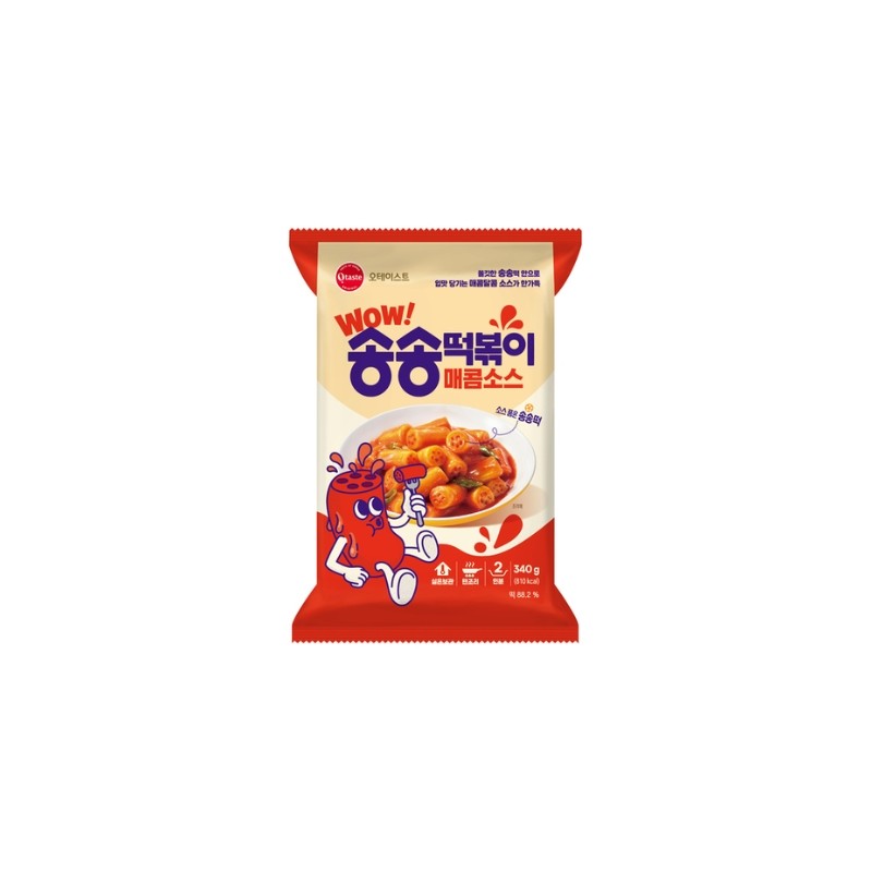 Taekyung Spice Rice Cake with Sauce 340g