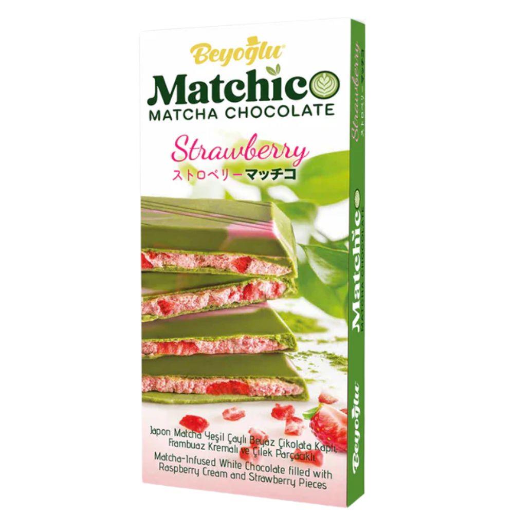 Beyoglu Matchico Strawberry Matcha Chocolate