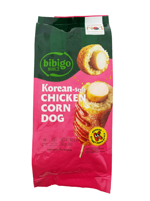 Bibigo Korean Style Chicken Corndog 160g