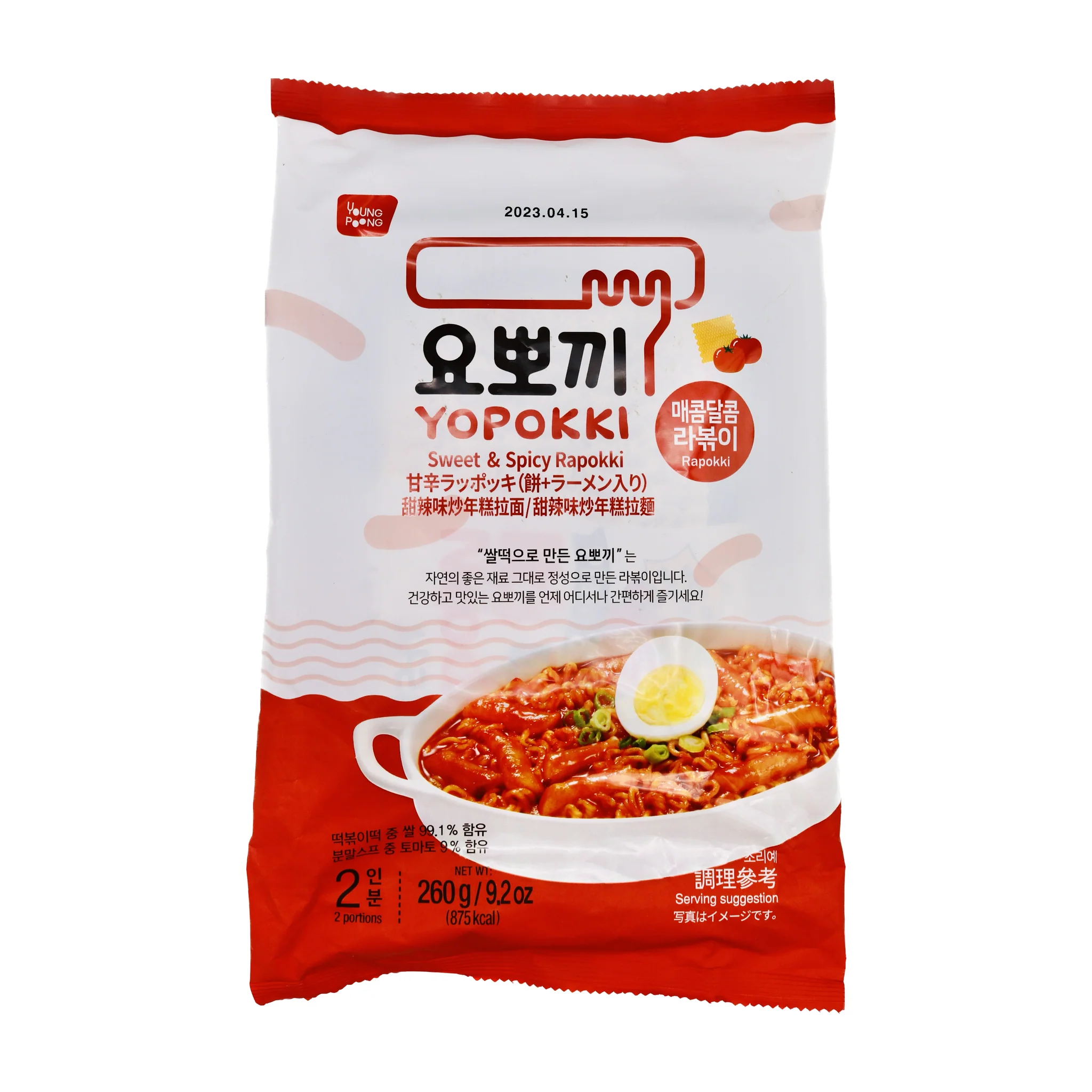 Young Poong Sweet and Spicy Rapokki